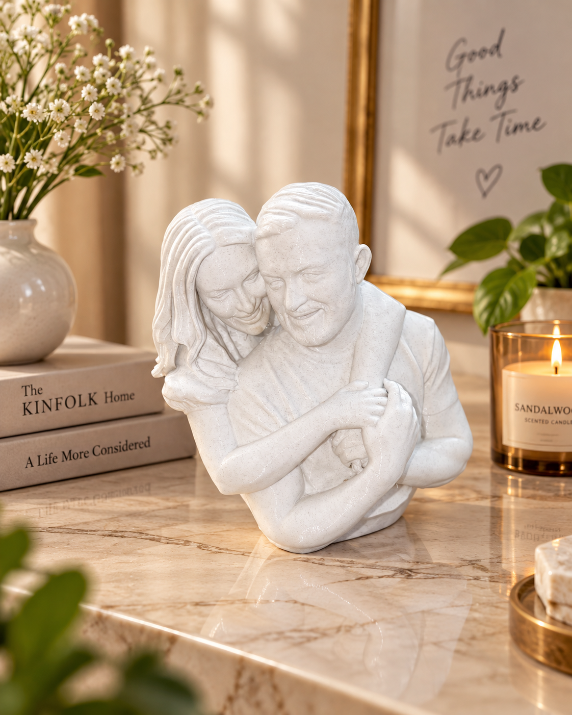 Escultura de Casal Personalizada