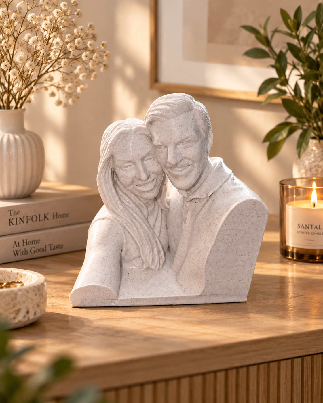 Escultura de Casal Personalizada