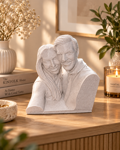 Escultura de Casal Personalizada